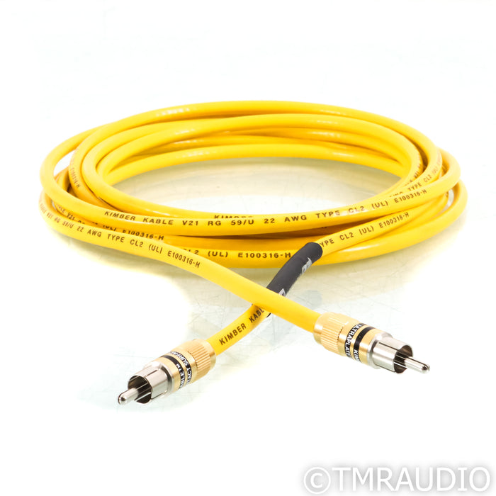 Kimber Kable Base Series V21 RCA Digital Coaxial Cable; Single 4m Interconnect (Open Box)