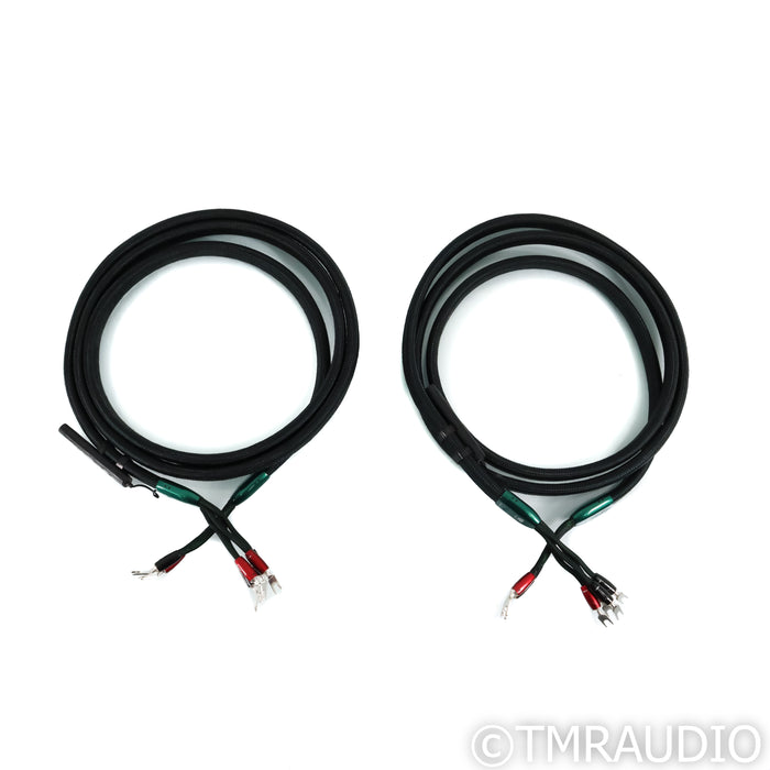 AudioQuest Aspen Bi-Wire Speaker Cables; 12ft Pair