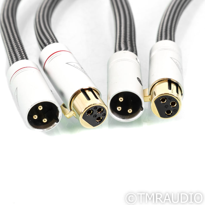 Shunyata Research Gamma XLR Cables; 1.5m Pair Balanced Interconnects