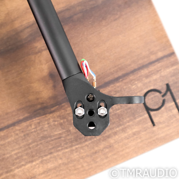 Rega Planar 1 Belt Drive Turntable; Walnut; Carbon MM Cartridge (Open Box)