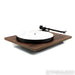 Rega Planar 1 Belt Drive Turntable; Walnut; Carbon MM Cartridge (Open Box)