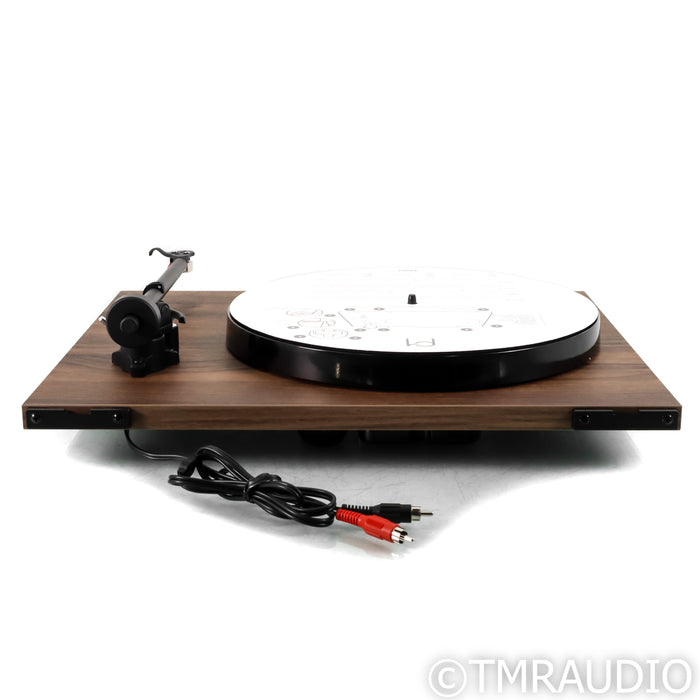 Rega Planar 1 Belt Drive Turntable; Walnut; Carbon MM Cartridge (Open Box)