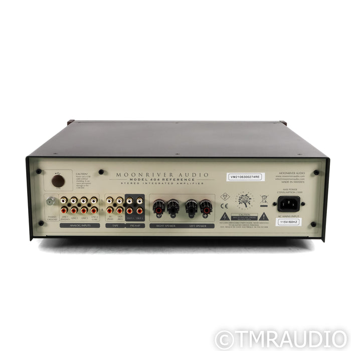 Moonriver Audio 404 Reference Stereo Integrated Amplifier; MM Phono Upgrade