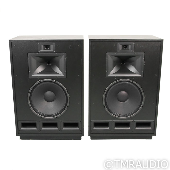 Klipsch Cornwall IV Floorstanding Speakers; Black Ash Pair w/ Upgraded Crossovers