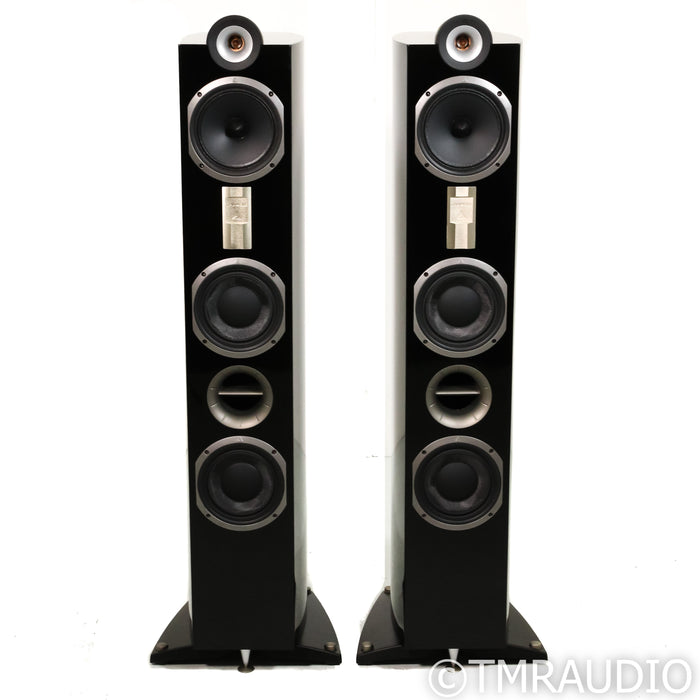 Triangle Genese Quartet Floorstanding Speakers; Black Pair (Demo w/ Warranty)