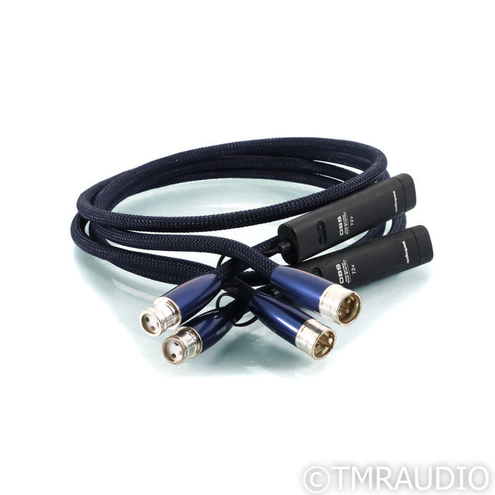 AudioQuest Water XLR Cables; 1.5m Pair Balanced Interconnects