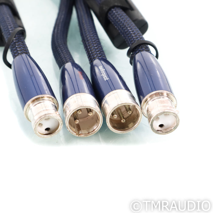 AudioQuest Water XLR Cables; 1.5m Pair Balanced Interconnects