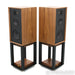 Wharfedale Linton 85th Anniversary Bookshelf Speakers; Walnut Pair  with Stands