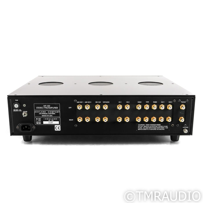 Hovland HP100 Stereo Tube Preamplifier; MM Phono