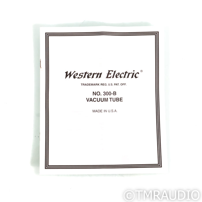 Western Electric 300B Tubes; Pair