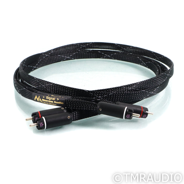 Morrow Audio PH4 Phono RCA Cables; 1.5m Pair Interconnects