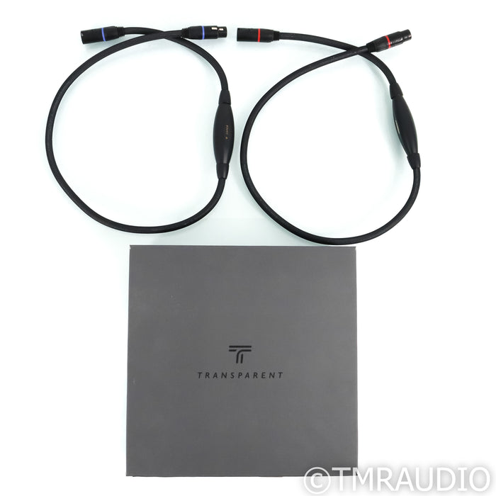 Transparent Audio Super Gen 6 XLR Cables; 1m Pair Balanced Interconnects