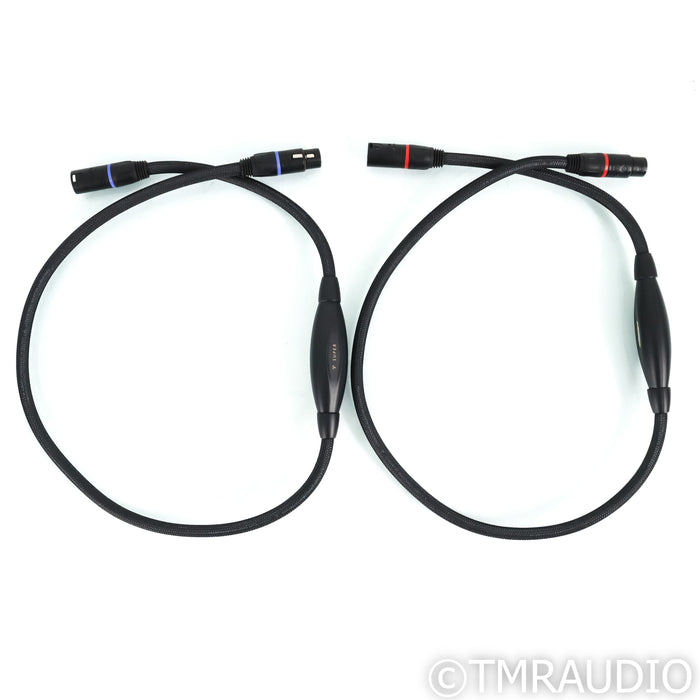 Transparent Audio Super Gen 6 XLR Cables; 1m Pair Balanced Interconnects