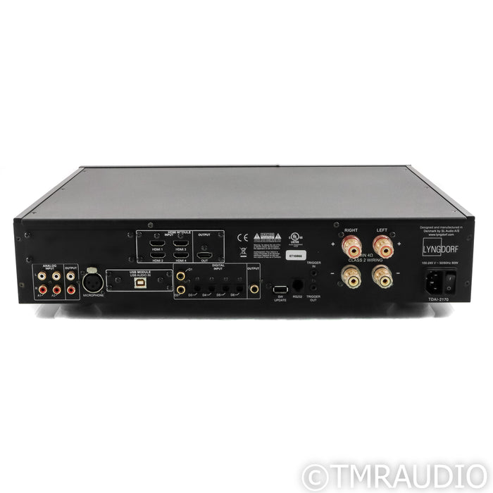 Lyngdorf TDAI-2170 Stereo Integrated Amplifier; USB & HDMI Upgrade Cards