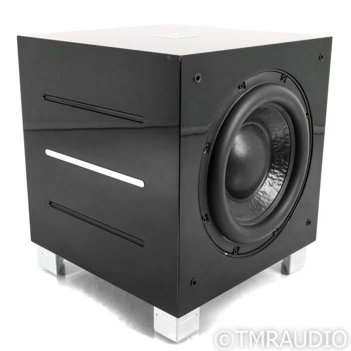 REL Acoustics R328 9" Powered Subwoofer; Gloss Black