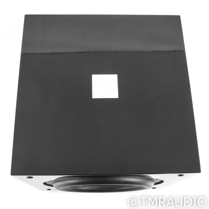 REL Acoustics R328 9" Powered Subwoofer; Gloss Black