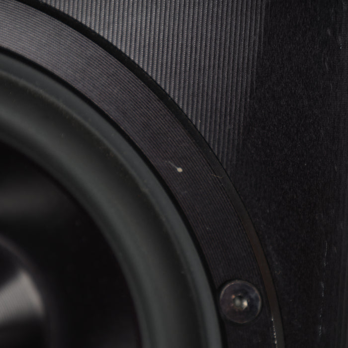 YG Acoustics Sonja 2.3 Floorstanding Speakers; Black Aluminum Pair (New Woofers)