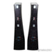 YG Acoustics Sonja 2.3 Floorstanding Speakers; Black Aluminum Pair (New Woofers)