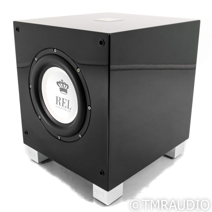 REL Acoustics T/7i 8" Powered Subwoofer; Black Gloss
