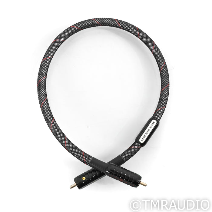 WireWorld Silver Starlight 7 Digital RCA Cable; 0.5m Single