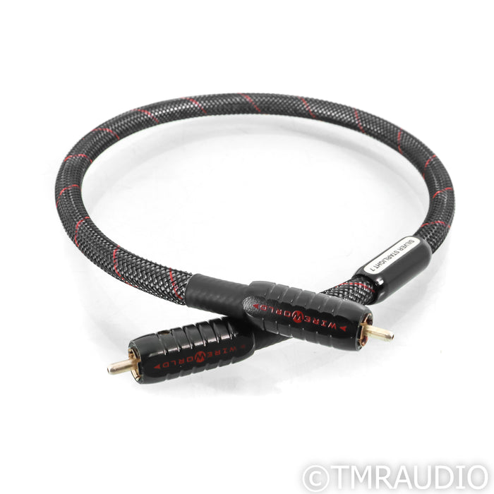 WireWorld Silver Starlight 7 Digital RCA Cable; 0.5m Single