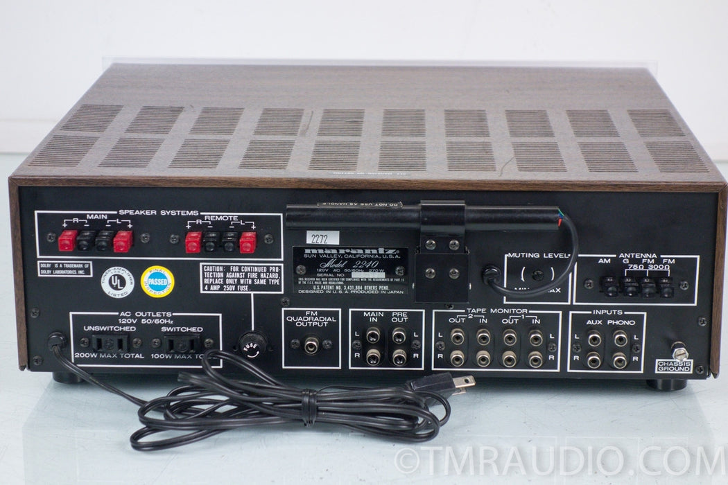 Marantz Model 2240 Vintage Stereo Receiver