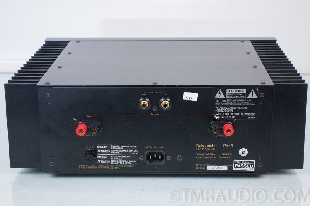 Nakamichi PA-5 Stereo Power Amplifier