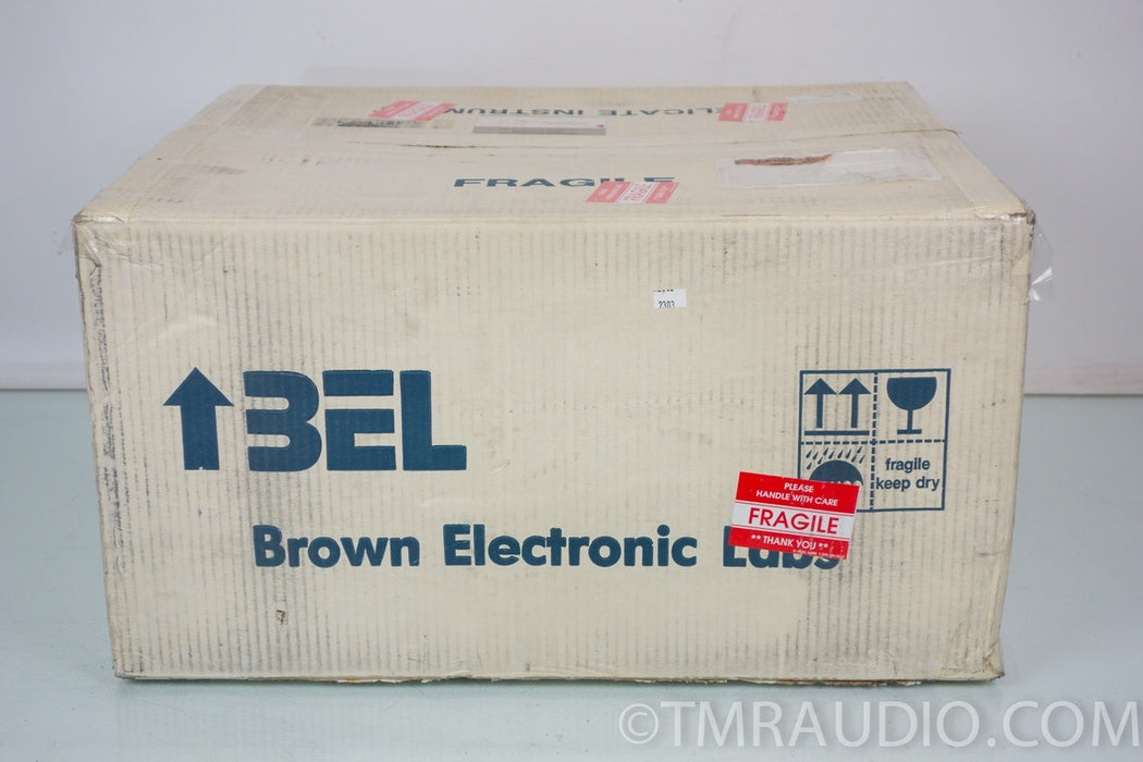 Brown Electronics Laboratories (BEL) 1001 Mark V Stereo Power Amplifier