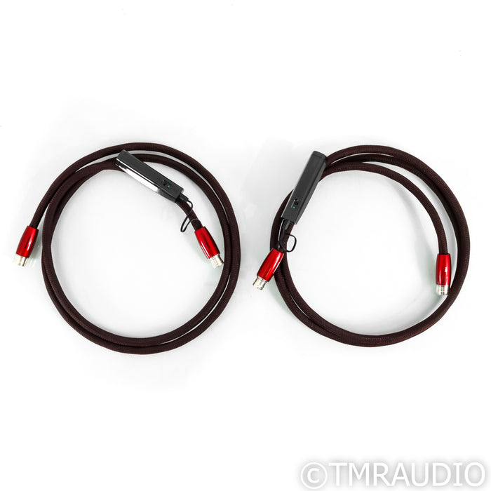AudioQuest Fire XLR Cables; 2m Pair Balanced Interconnects