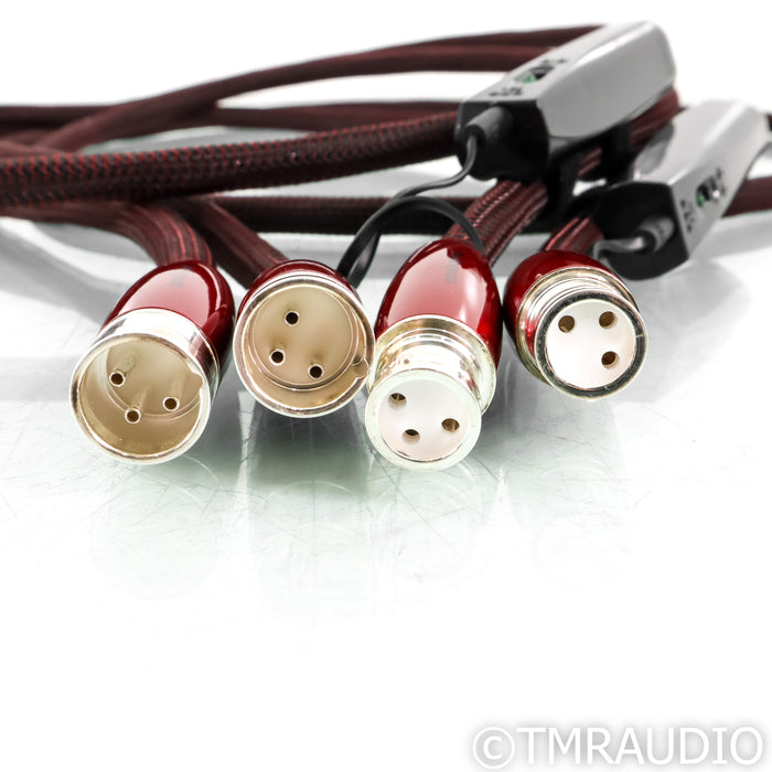 AudioQuest Fire XLR Cables; 2m Pair Balanced Interconnects