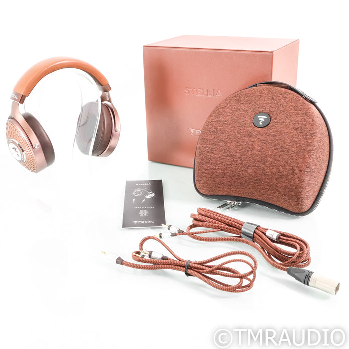 Focal Stellia Closed-Back Headphones, Chocolate (Used)