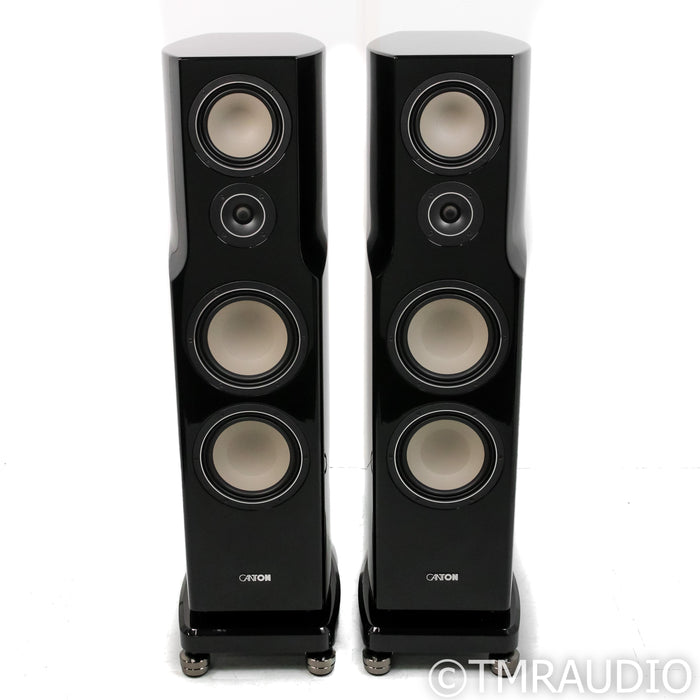 Canton Reference 3K 3-Way Floorstanding Speakers; Black Pair w/ Gaia I