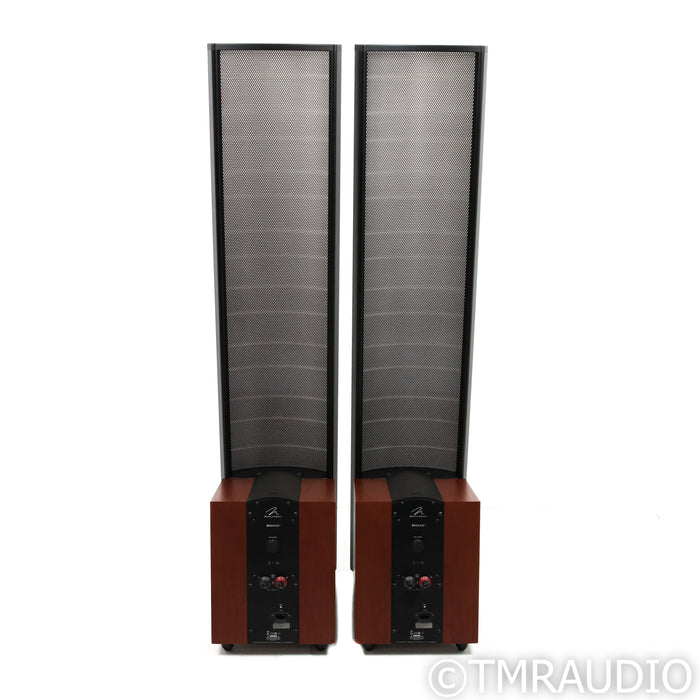 Martin Logan Montis Floorstanding Speakers; Dark Cherry Pair