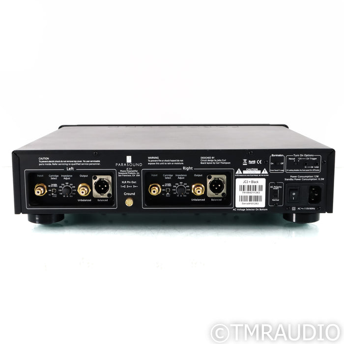 Parasound Halo JC 3+ MM & MC Phono Preamplifier