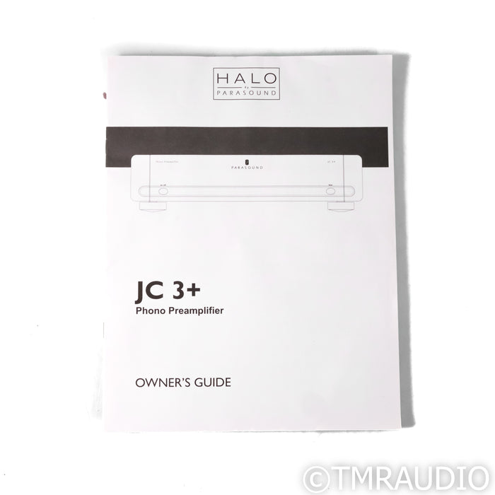 Parasound Halo JC 3+ MM & MC Phono Preamplifier