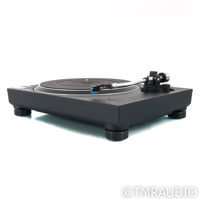 Technics SL-100C Direct Drive Turntable with Audio-Technica AT VMN95C MM Cartridge