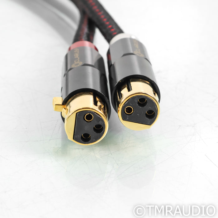 Clarus Cable Crimson XLR Cables; 1m Pair Balanced Interconnects
