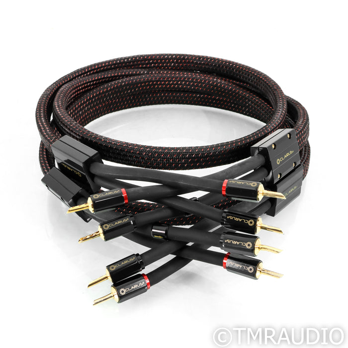 Clarus Cable Crimson Speaker Cables; 6ft Pair