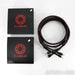Clarus Cable Crimson Speaker Cables; 6ft Pair