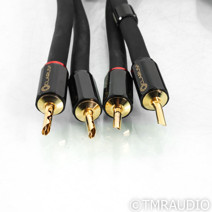 Clarus Cable Crimson Speaker Cables; 6ft Pair