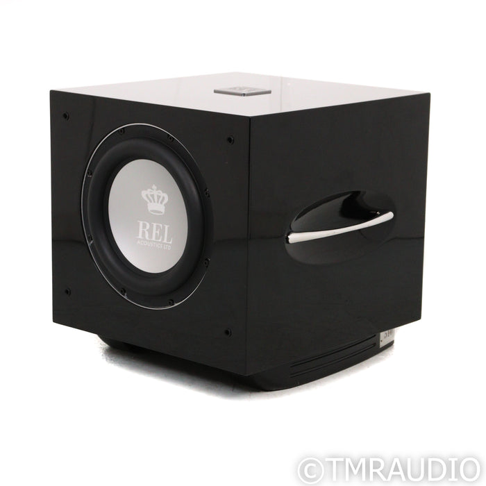 REL Acoustics S/510 10" Powered Subwoofer; Piano Black