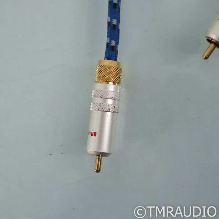DH Labs Revelation RCA Cables; 0.5m Pair Interconnects