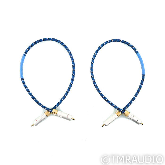 DH Labs Revelation RCA Cables; 0.5m Pair Interconnects