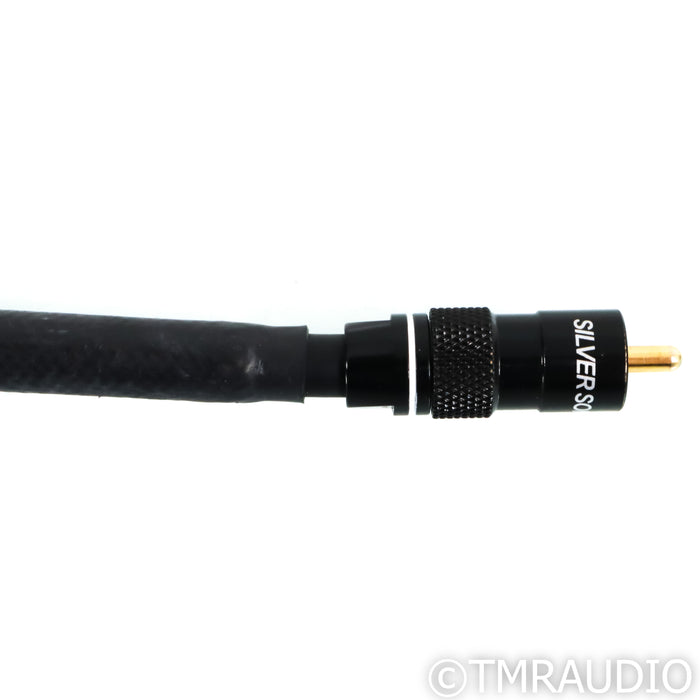 DH Labs Silver Sonic D-750 Digital Coax Cable; 1m BNC to RCA