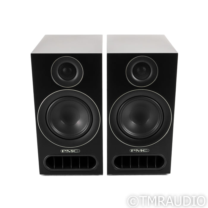 PMC prodigy1 Bookshelf Speakers; Silk Black Pair w/ Optional Grills