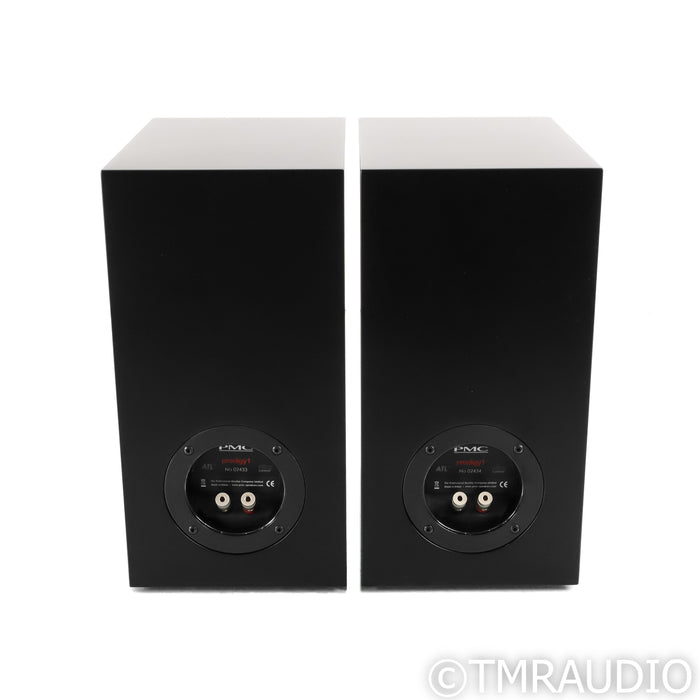 PMC prodigy1 Bookshelf Speakers; Silk Black Pair w/ Optional Grills