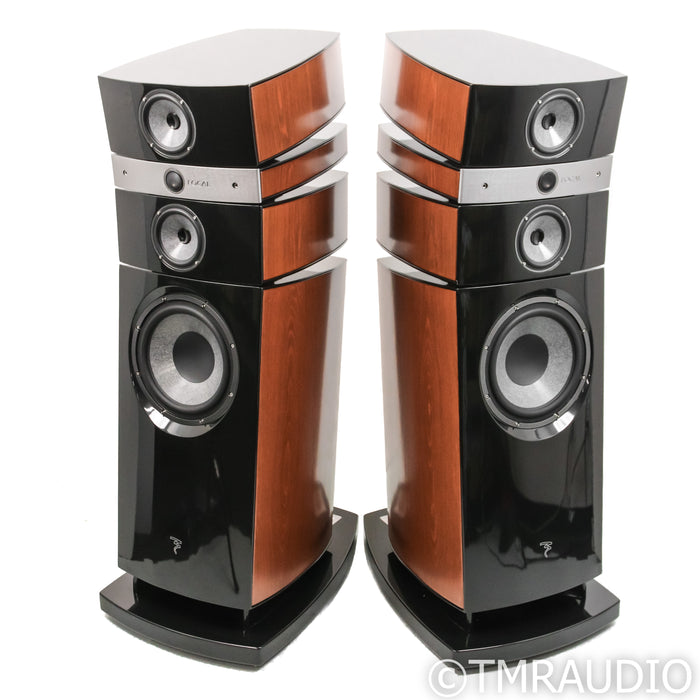Focal Stella Utopia EM Floorstanding Speakers; Dark Walnut Pair