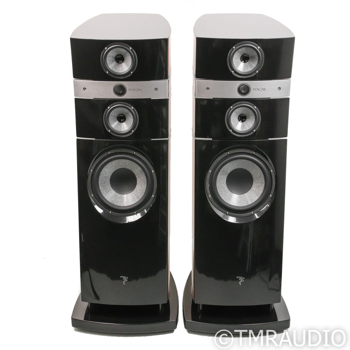 Focal Stella Utopia EM Floorstanding Speakers; Dark Walnut Pair