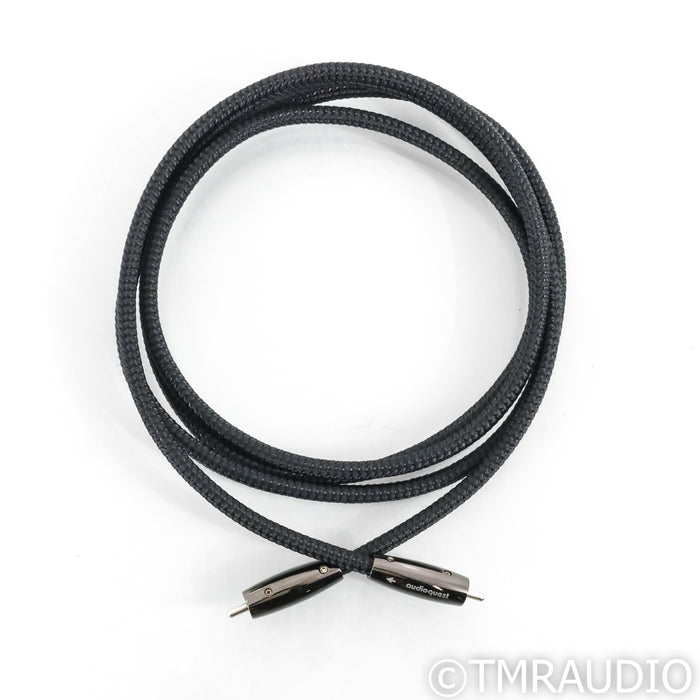 AudioQuest Carbon Digital RCA Cable; 2m Coaxial Cable