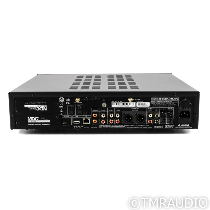 NAD C 658 BluOS Wireless Streaming DAC; D/A Converter; MM Phono